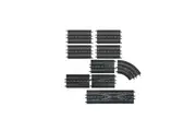 7pc Carrera Track Extension Set w/3-Lane Change Sections Racing Accessory 8y+