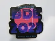 BEER Breweriana STICKER ~ CRUCIBLE Brewing 2023 Dan & Erin ~ Everett, WASHINGTON
