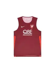AFL 2025 Training Singlet - Sydney Swans - Adult - Mens
