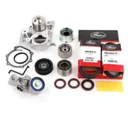 Basco Engine Timing Belt Kit - Includes Hydraulic Tensioner, Drivebelt, Water Pump & Pulley - ETK1012HTWDBE3