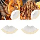 50x Barbecue Skewers Roasting Sticks for Grilling Kabob Skewers for Chicken