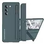 For Samsung Galaxy Z Fold6 Fold5 Fold4 Slim Case with Kickstand Removable Stylus