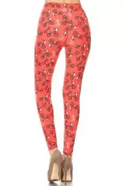 LADIES OS LEGGINGS FIT SIZES 2-10 WITH BICYCLES ON SKU 1000000170
