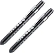 LED Pen Light with Pupil Gauge and Ruler Detector Torch Tactical Flashlight
