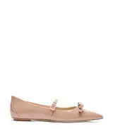 STUART FELICITY MARY JANE FLAT in FAWN for Women