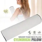 Pain Relief Memory Foam Roll Pillow Cylindrical Velour Pillow Home HIGH QUALITY