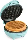 Nostalgia MyMini Personal Electric Waffle Maker, 5-Inch Cooking Surface