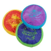 3x Wham-O Mini Pocket Foldable 15cm Frisbee Disc Flying Ring Toy Kids 5y+ Asst