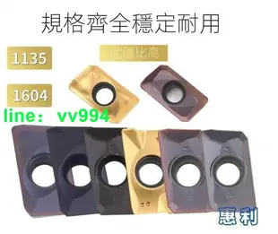 10片裝銑刀片APMT1604ER硬質合金1135 YBG202 YBG205通用R5-R6刀粒