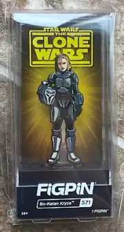 FiGPiN Star Wars the Clone Wars Bo-Katan Kryze # 571 Pin Limited