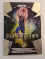 2018/19 Panini Prizm FIREWORKS Blake Griffin Pistons #3