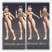 1/43 1/64 1/87 Armed Beauty Girl Scene Miniatures Figures Doll For Cars Vehicles