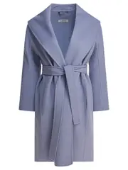 [Max Mara S] Max Mara S-Coats Light Blue-Donna 36