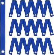 uxcell 16-Pack Tree Straps for Staking,1.5 Inch x 15.7 Inch Tree Support Straps Nylon Tree Strap for Leaning Tree Protection/Plant Support, Straightening[Blue]