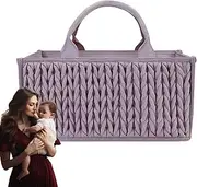 Diaper Caddy Organizer Portable Baby Basket | Nursery Bin for Storing Diapers with Sturdy Handles and Spacious Reinforced Storage Ideal for Baby Showers and Daily Nursery Needs
