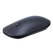 UGREEN Mouse Wireless Silent Mouse 4000 DPI For MacBook Tablet Computer Laptop PC Mice 3cm Thin Slim Quiet 2.4G Wireless Mouse - Midnight Black