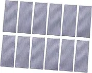 12pcs Striped Cloth Dinner Napkins Washable Reusable for Holiday Dining Table Decor Versatile Placemats Photo Backgrounds Elegant Nordic Design