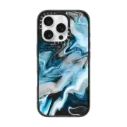 iPhone 16 Pro Impact Case MagSafe Compatible marble056