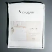 UGG KoolaBurra 4 PC Queen Sheet Set Cooling Soft Airy KB Crisp White NEW