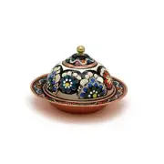 Handmade Copper Turkish Delight Candy & Sugar Mini Bowl