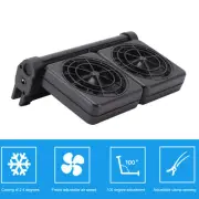 Fish Tank Cooling Fan Mini Adjustable Wind Speed 5 Heads Aquarium Fan For Fi NY9