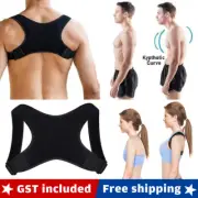 1/2Posture Corrector Adjustable Back Shoulder Belt Support Body Brace BackUnisex