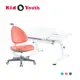 大將作 kid2youth - M6 Plus-XS 成長桌椅組(含BABO椅)/兒童書桌椅-珊瑚紅-桌面尺寸寬100x長75cm