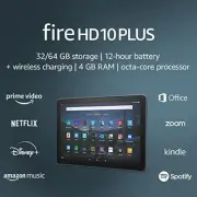 AMAZON FIRE HD 10 PLUS TABLET, 10.1" 1080P FULL HD 32 GB T76N2P - SLATE