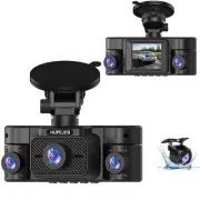 Dash Cam Front and Rear, 360 Dgree View 4 Channel Dash Camera for Cars 2K FHD...