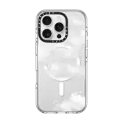 iPhone 16 Pro Clear Case MagSafe Compatible Clouds