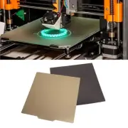 3D Printer Build Plate 290x290mm Sided PEI Flexible Spring Steel Heated Bed