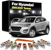 LED Interior Map Dome Light Kit, For Hyundai Tucson 2005-2016 2017 2018 2019 Vehicle Lamp Car Led Bulbs