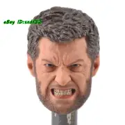 1/6 Wolverine Celebrity Hugh Jackman Head Sculpt For 12in Male Action Figure Toy
