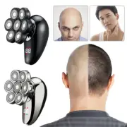 Electric Shaver 7 Head 7D Razor Bald Beard Hair Skull Trimmer Beard Remover Men