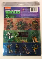 2014 Nickelodeon Teenage Mutant Ninja Turtles 50 ea. Stickers - UNOPENED RARE