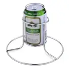 Thickened Steel Wire Beer Can Smoked Chicken Rack BBQ Roasting Holder Outdoor