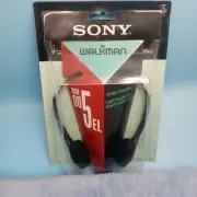Vintage SONY Walkman Stereo Headphones MDR-005EL New in Box 1994 Lightweight