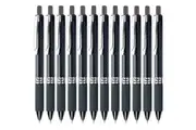 Pentel Oh! K497 Retractable Gel Rollerball Pen 0.7mm Black Box 12