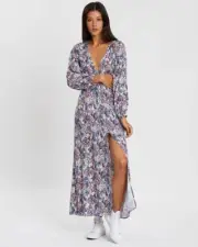 Rusty Crowded Floral Dress Size 6
