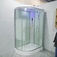 在飛比找蝦皮購物優惠-淋浴房整體浴室家用一體式沐浴房干濕分離洗澡間鋼化玻璃淋浴房 