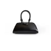 [GIVENCHY] Mini Antigona East-West bag in leather Black