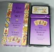 Vintage 2003 The Illustrated Book of Tarot Set Card Deck Box Booklet