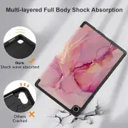 Galaxy Tab A7 Lite Case 8.7'' with Pencil Holder Slim Smart Cover T for Samsung