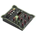 5-Channel Audio Mixer Sound Mixing Console 48V Audio For DJ Live C9A5