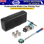 Professional Tube Brake Line Flaring Tool Kit, Single, Bubble, Double Flare