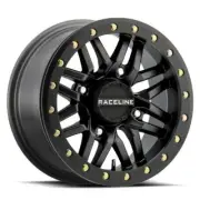15x10 Raceline A91B Ryno UTV Beadlock Black Wheel 4x110 (0mm)