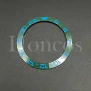 BEZEL & INSERT FITS FOR ROLEX GMT WATCH 16700 16710 16713 16718 16760 GREEN/BLUE