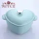 【廠商直送】ROYCE英國皇家玫瑰 - 心形琺瑯鑄鐵鍋24CM - 多色任選