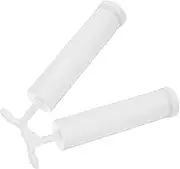 Garneck 2pcs Portable Hand Vacuum Pump for Storage Bags Vacuum Pump for Travel Effortless Air Removal and Compression Compatibility for Compression Bags