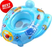 Astronaut Pool Float, Inflatable, Kids/Toddlers, Horn/Steering Wheel